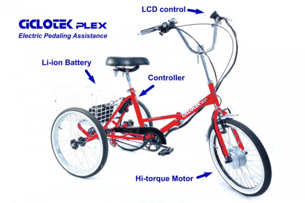 ▷ Triciclo eléctrico para ADULTOS